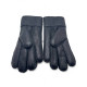UGG Men Sheepskin Gloves Leather Black