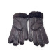 UGG Ladies Gloves Metallic Chocolate