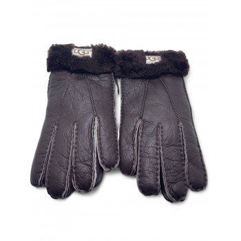 Женские UGG Sheepskin Glove Metallic Chocolate Женские UGG Sheepskin Glove Metallic Chocolate
