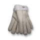 UGG Ladies Gloves Metallic Beige