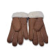 UGG Ladies Gloves Metallic Chestnut