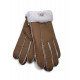 UGG Ladies Gloves Metallic Chestnut