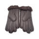 UGG Ladies Gloves Metallic Chocolate