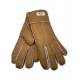 Women's Sheepskin Glove Metallic Chestnut