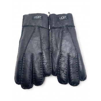 Женские UGG Sheepskin Glove Metallic Black Женские UGG Sheepskin Glove Metallic Black
