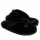 UGG Fluff Flip Flop Black