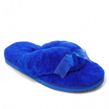 Женские UGG Fluff Flip Flop Blue Женские UGG Fluff Flip Flop Blue