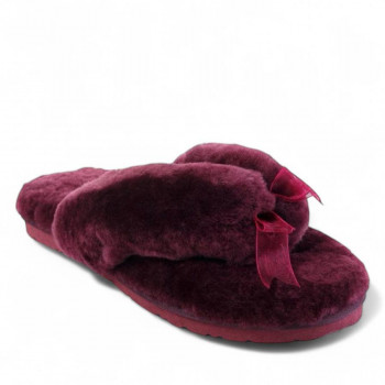Женские UGG Fluff Flip Flop Dark Purple Женские UGG Fluff Flip Flop Dark Purple