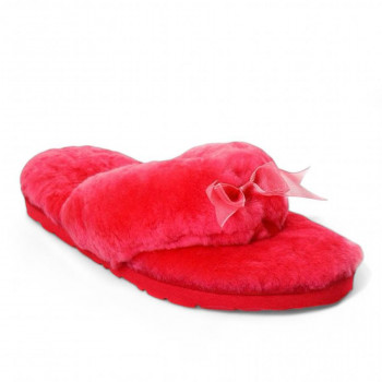Женские UGG Fluff Flip Flop Watermelonred Женские UGG Fluff Flip Flop Watermelonred