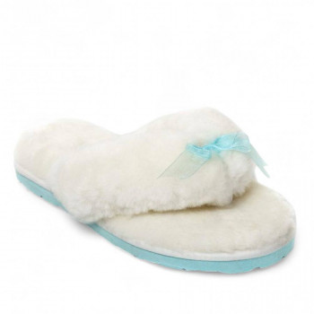 Женские UGG Fluff Flip Flop White Женские UGG Fluff Flip Flop White
