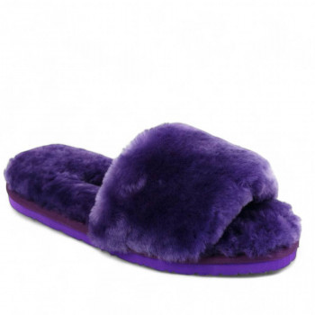 Женские UGG Fluff Slide Slippers Purple Женские UGG Fluff Slide Slippers Purple