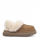 Женские меховые тапочки UGG Slippers Disquette Рыжие Женские меховые тапочки UGG Slippers Disquette Рыжие
