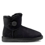 UGG Mini Bailey Button Black