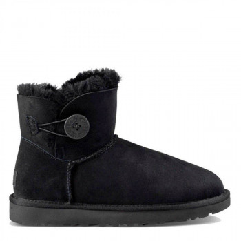UGG Mini Bailey Button Black