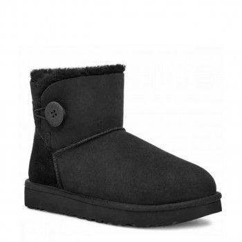 UGG Mini Bailey Button Black