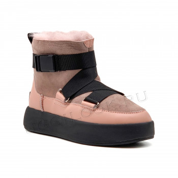 Женские UGG Boom Buckle Boot Pink Женские UGG Boom Buckle Boot Pink