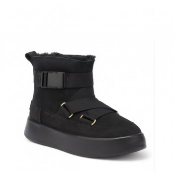 Женские UGG Boom Buckle Boot Black Женские UGG Boom Buckle Boot Black