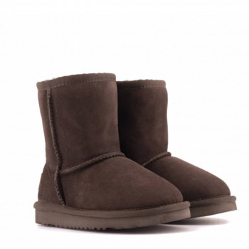 Детские UGG Classic Short Chocolate Детские UGG Classic Short Chocolate