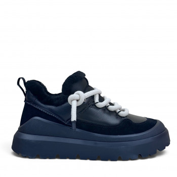 Мужские UGG Heritage Utility Trainer Leather Black