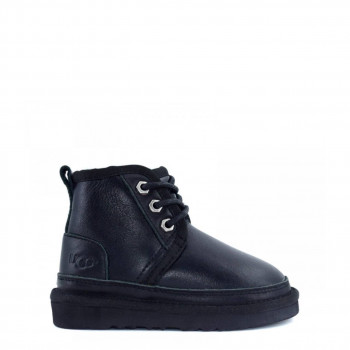 Детские UGG Neumel Zip Leather Black Детские UGG Neumel Zip Leather Black