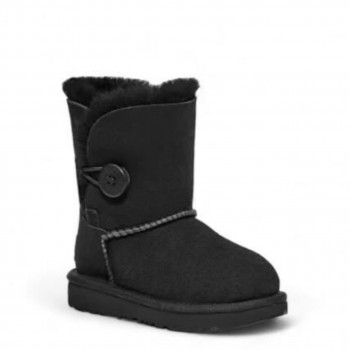 Детские UGG Bailey Button II Black Детские UGG Bailey Button II Black