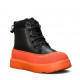 UGG Kids Neumel Hybrid Leather Black / Orange