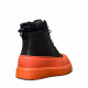 UGG Kids Neumel Hybrid Leather Black / Orange