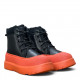 UGG Kids Neumel Hybrid Leather Black / Orange