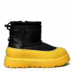 Детские UGG Classic Hybrid Leather Black Summer Детские UGG Classic Hybrid Leather Black Summer