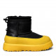 UGG Kids Classic Hybrid Leather Black Summer