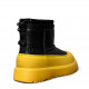 UGG Kids Classic Hybrid Leather Black Summer