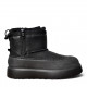 UGG Kids Classic Hybrid Leather Black