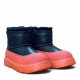 UGG Kids Classic Hybrid Leather Black / Orange