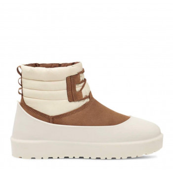 Женские Classic Mini Lace-up Weather Рыжие/Белые