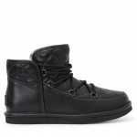 UGG Lodge Mini Leather Black UGG Lodge Mini Leather Black