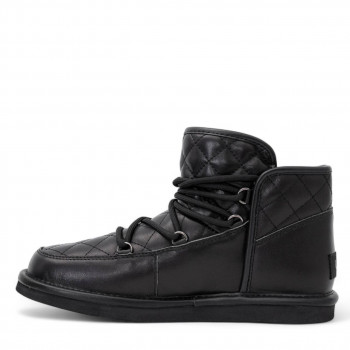 UGG Lodge Mini Leather Black UGG Lodge Mini Leather Black
