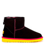 Женские UGG Classic Mini II Black Yellow Женские UGG Classic Mini II Black Yellow