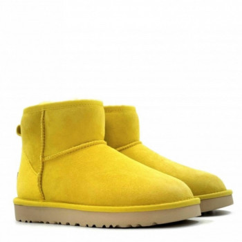Женские UGG Classic Mini II Yellow Женские UGG Classic Mini II Yellow