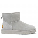 Женские UGG Classic Mini II Grey Violet Женские UGG Classic Mini II Grey Violet
