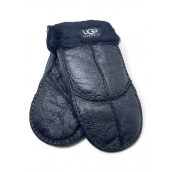 Женские Women's Sheepskin Mitten Metallic Black
