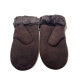 UGG Women's Sheepskin Mitten Chocolate