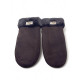 UGG Women's Sheepskin Mitten Chocolate