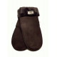 UGG Women's Sheepskin Mitten Chocolate