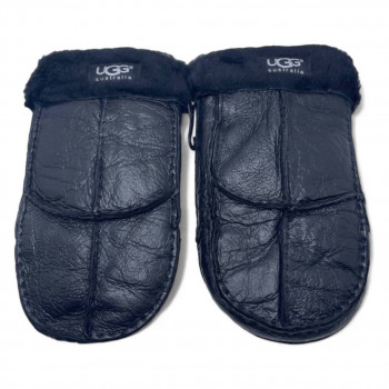 Женские Women's Sheepskin Mitten Metallic Black Женские Women's Sheepskin Mitten Metallic Black