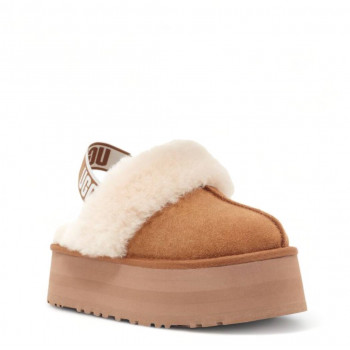 Тапочки на платформе Funkette Slipper Рыжие Тапочки на платформе Funkette Slipper Рыжие