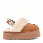 Тапочки на платформе Funkette Slipper Рыжие Тапочки на платформе Funkette Slipper Рыжие