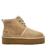 Женские Ботинки UGG Neumel Platform Бежевые Женские Ботинки UGG Neumel Platform Бежевые