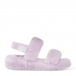 Женские меховые тапочки UGG Oh Yeah Slide Розовые Женские меховые тапочки UGG Oh Yeah Slide Розовые