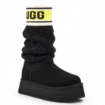 UGG Classic Sweater Letter Черные UGG Classic Sweater Letter Черные