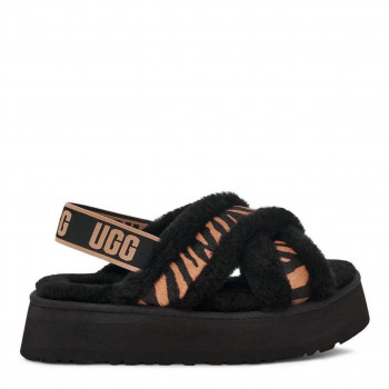 Женские тапочки с резинкой Disco Cross Slide Tiger Print